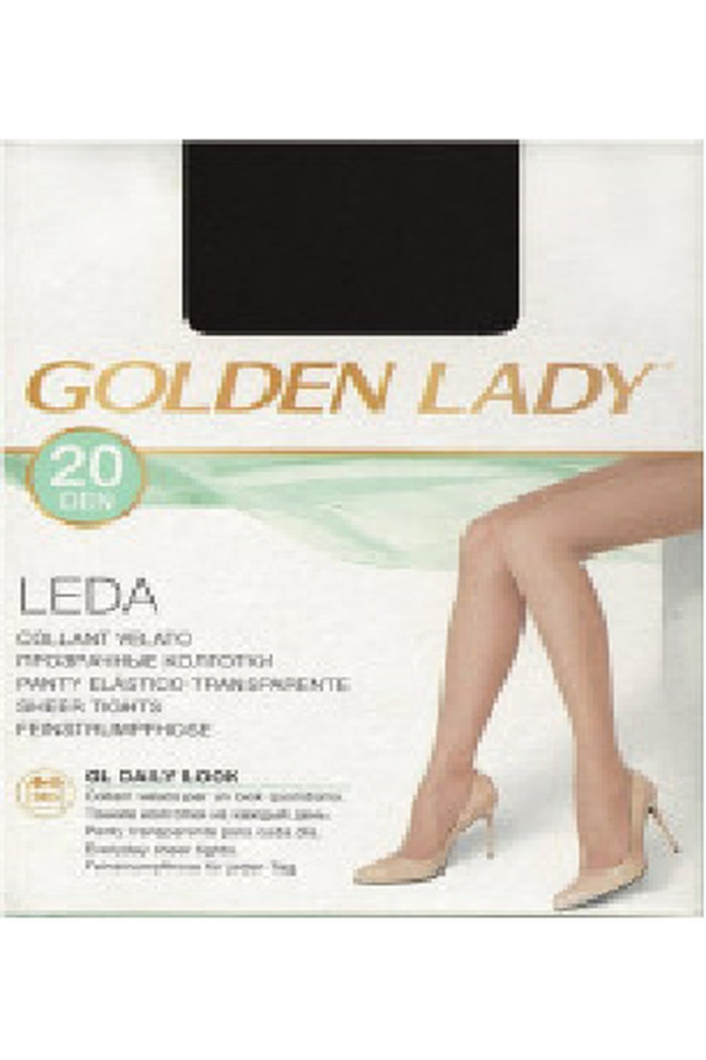 Leda 20 (200/20)*** полиамидные колготки, Golden Lady