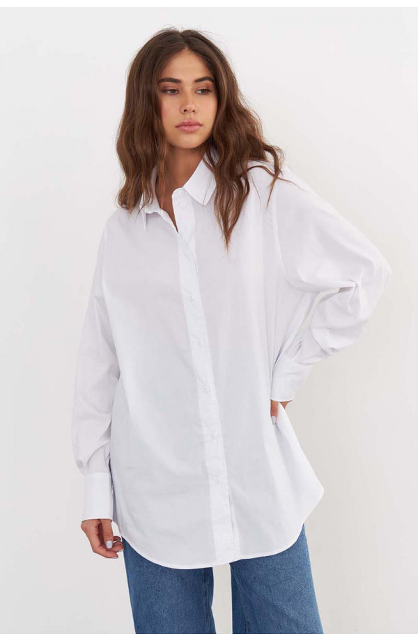 Рубашка длинная  SCT_002_W/Белый