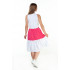 Платье женское  А500/05/Белый, розовый
